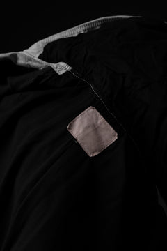 Load image into Gallery viewer, ISAMU KATAYAMA BACKLASH HOODED RIDERS JACKET / NATURAL DYED & GARMENT WASHED JP CALF (WHITE)