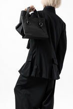 Load image into Gallery viewer, discord Yohji Yamamoto Side Zip Tote Bag S / Soft Shrink Cow Leather (BLACK)