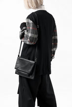 画像をギャラリービューアに読み込む, discord Yohji Yamamoto Triple Clutch Shoulder Bag / Soft Shrink Cow Leather (BLACK)