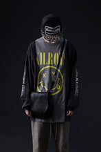 画像をギャラリービューアに読み込む, ISAMU KATAYAMA BACKLASH MEDICINE BAG / DOUBLE-SHOULDER OBJECT DYED (BLACK)