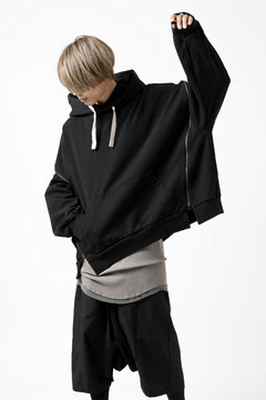 画像をギャラリービューアに読み込む, FACETASM ZIPPER SWEAT HOODIE (BLACK)