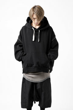 画像をギャラリービューアに読み込む, FACETASM ZIPPER SWEAT HOODIE (BLACK)