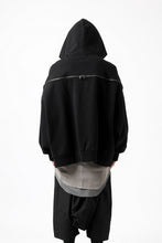 画像をギャラリービューアに読み込む, FACETASM ZIPPER SWEAT HOODIE (BLACK)
