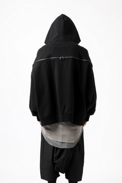 画像をギャラリービューアに読み込む, FACETASM ZIPPER SWEAT HOODIE (BLACK)