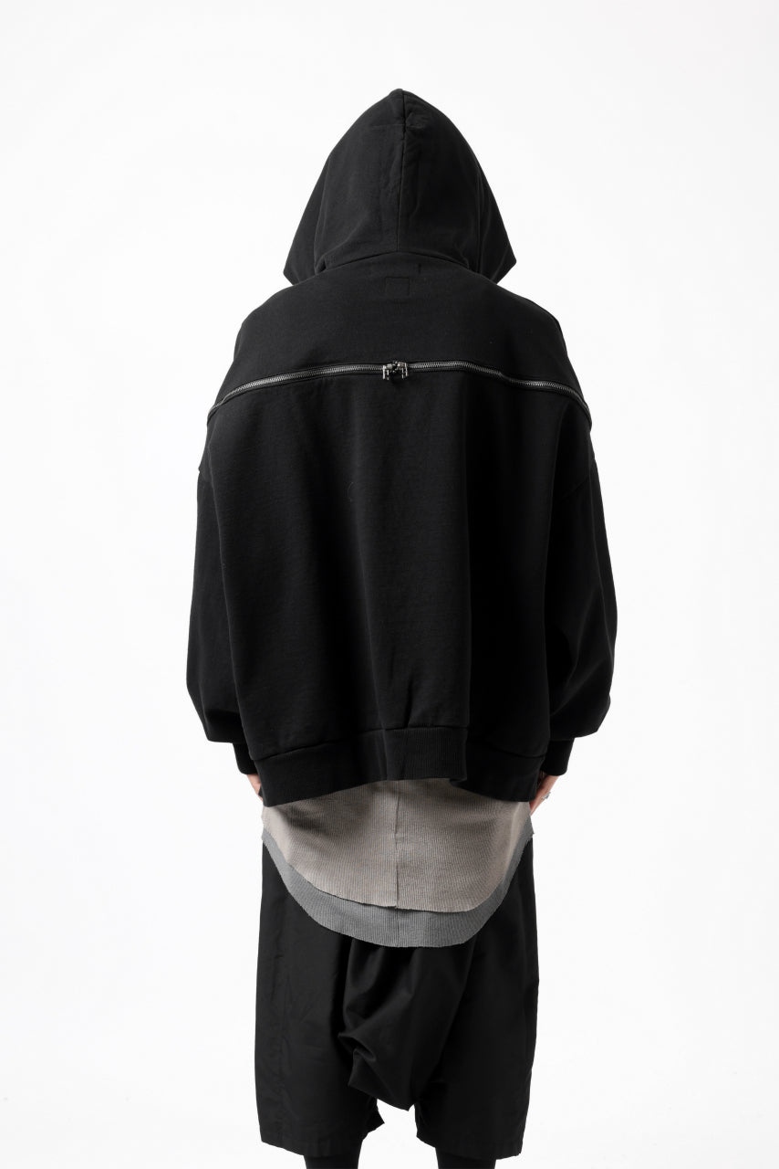 画像をギャラリービューアに読み込む, FACETASM ZIPPER SWEAT HOODIE (BLACK)