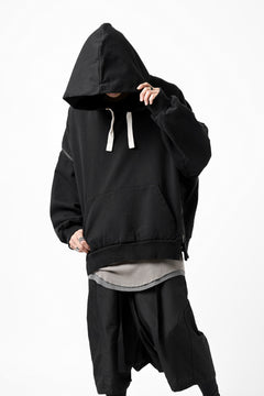 画像をギャラリービューアに読み込む, FACETASM ZIPPER SWEAT HOODIE (BLACK)