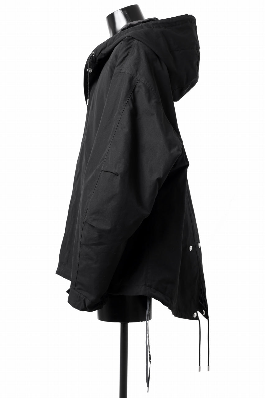 画像をギャラリービューアに読み込む, mastermind JAPAN OVERSIZED SHORT MODSCOAT / PRIMALOFT (BLACK)