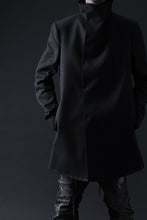 Load image into Gallery viewer, BORIS BIDJAN SABERI HIGH NECK SHORT COAT "COAT 1. SHORT-FIF10008" (BLACK)