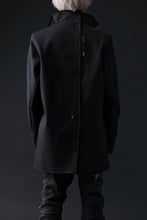 Load image into Gallery viewer, BORIS BIDJAN SABERI HIGH NECK SHORT COAT "COAT 1. SHORT-FIF10008" (BLACK)