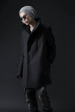 Load image into Gallery viewer, BORIS BIDJAN SABERI HIGH NECK SHORT COAT "COAT 1. SHORT-FIF10008" (BLACK)