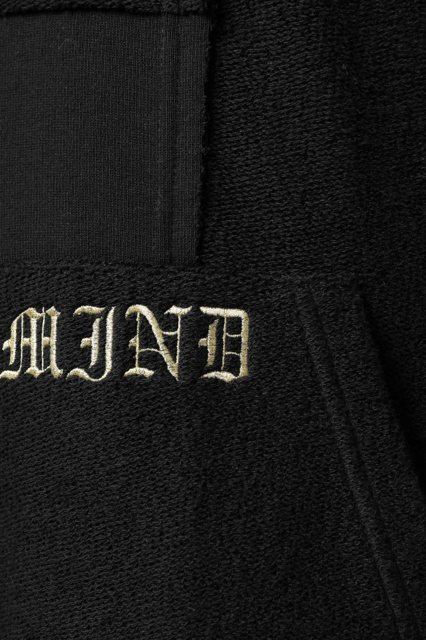 Load image into Gallery viewer, mastermind JAPAN SWEAT HOODIE / SWITCH PATCHWORK (BLACK)