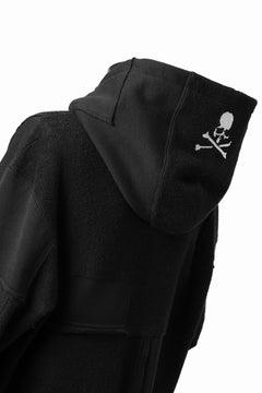 Load image into Gallery viewer, mastermind JAPAN SWEAT HOODIE / SWITCH PATCHWORK (BLACK)