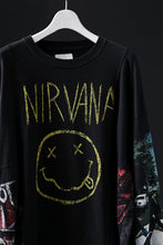 画像をギャラリービューアに読み込む, CHANGES VINTAGE REMAKE QUINTET PANEL LONG SLEEVE TEE (MULTI #M-NR6)
