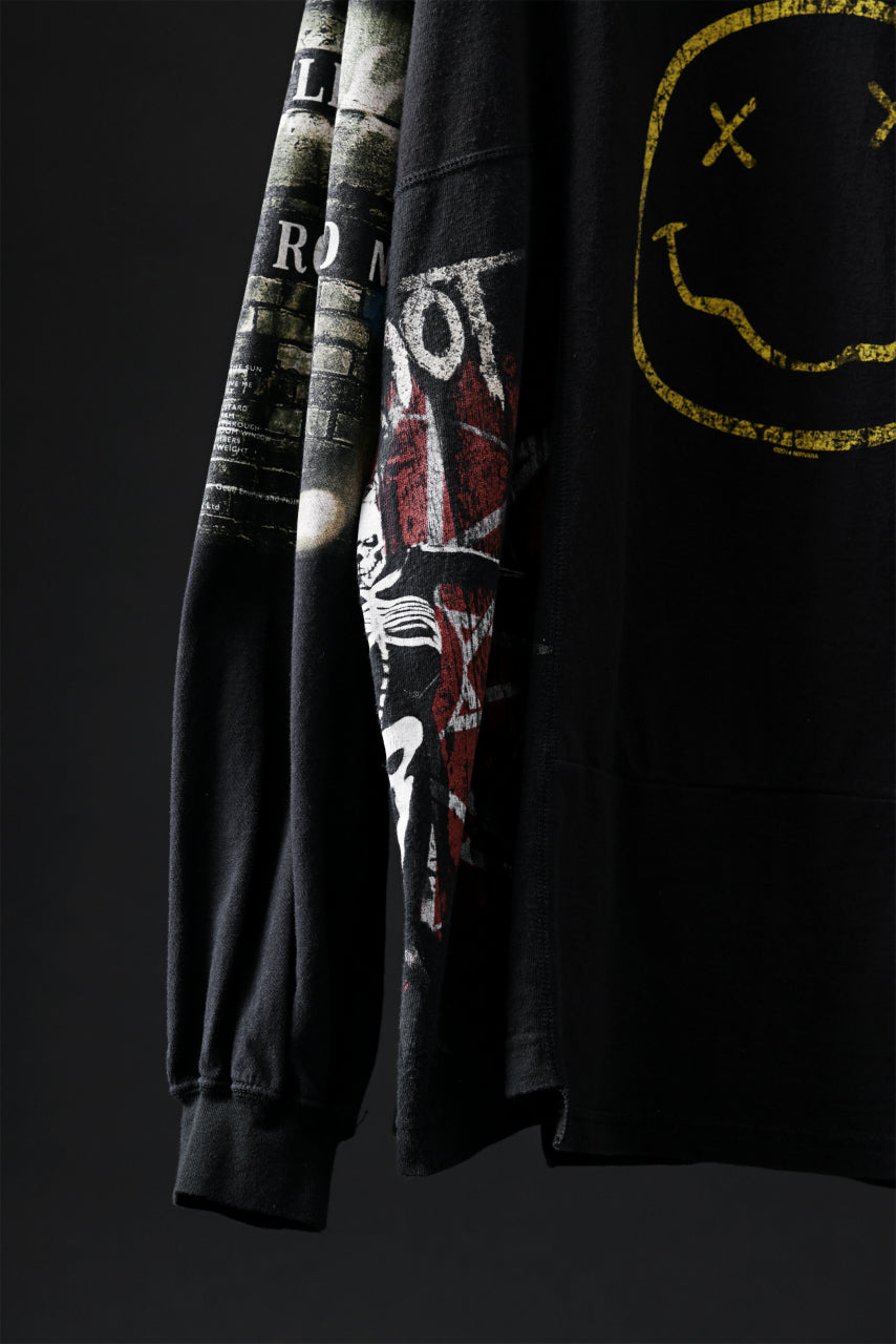 画像をギャラリービューアに読み込む, CHANGES VINTAGE REMAKE QUINTET PANEL LONG SLEEVE TEE (MULTI #M-NR6)