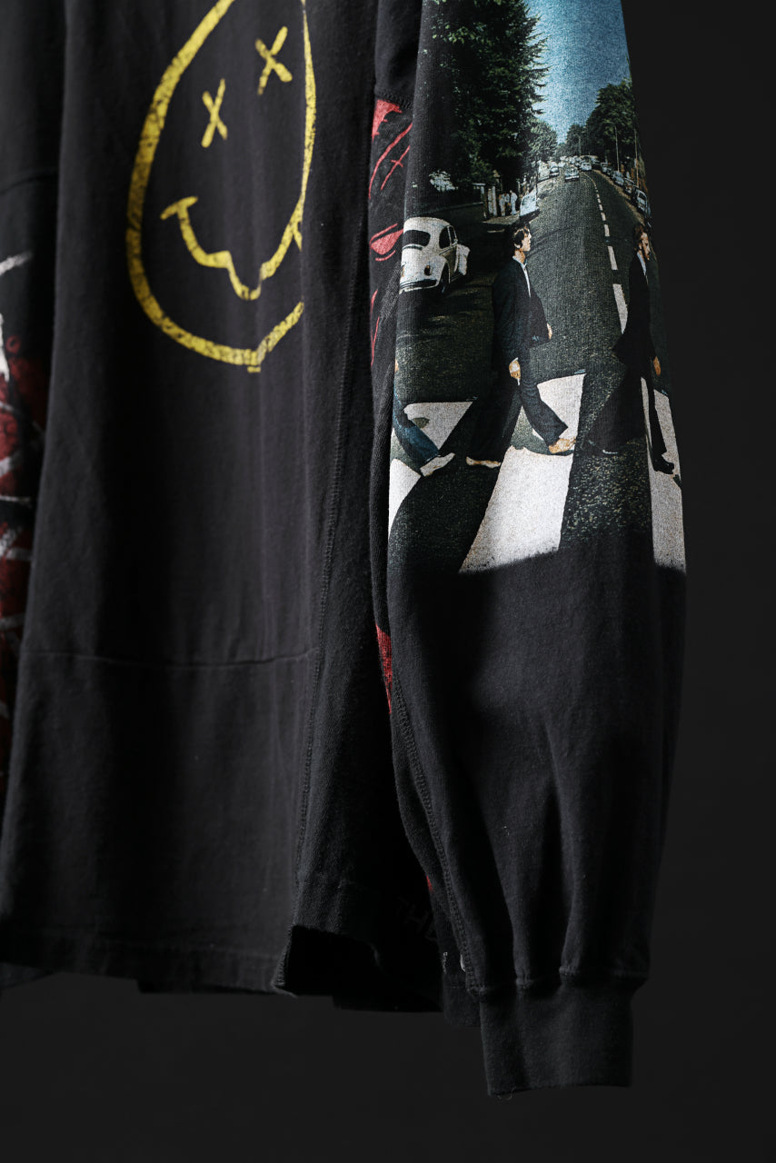画像をギャラリービューアに読み込む, CHANGES VINTAGE REMAKE QUINTET PANEL LONG SLEEVE TEE (MULTI #M-NR6)