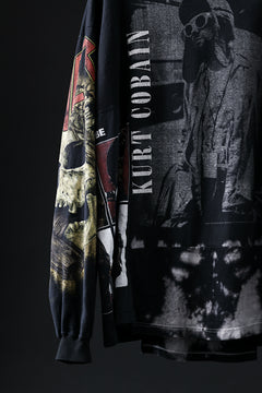 画像をギャラリービューアに読み込む, CHANGES VINTAGE REMAKE QUINTET PANEL LONG SLEEVE TEE (MULTI #O-NR8)