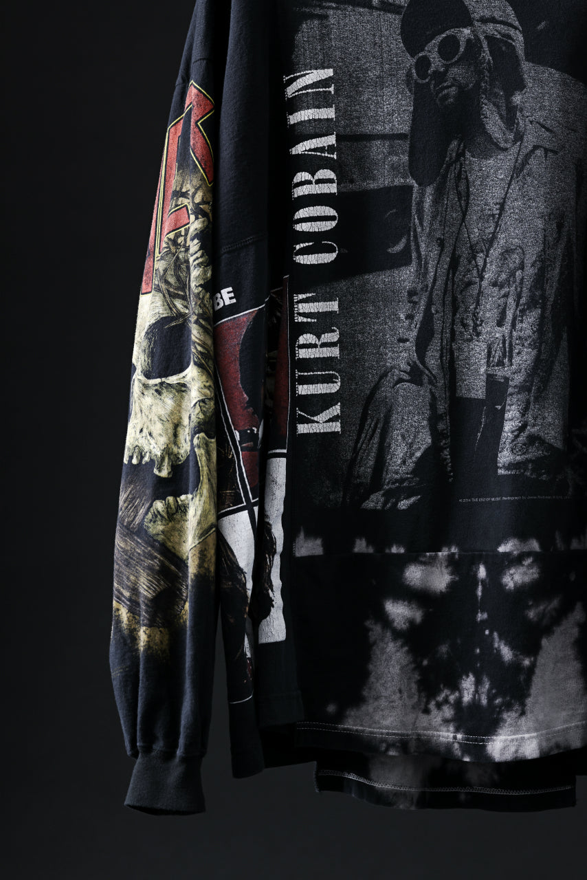 画像をギャラリービューアに読み込む, CHANGES VINTAGE REMAKE QUINTET PANEL LONG SLEEVE TEE (MULTI #O-NR8)