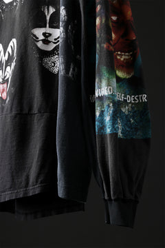 画像をギャラリービューアに読み込む, CHANGES VINTAGE REMAKE QUINTET PANEL LONG SLEEVE TEE (MULTI #P-KS)