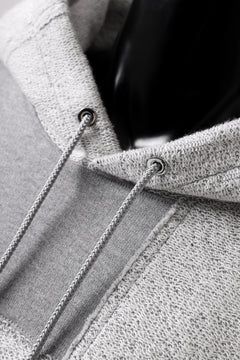 画像をギャラリービューアに読み込む, mastermind JAPAN SWEAT HOODIE / SWITCH PATCHWORK (TOP GRAY)