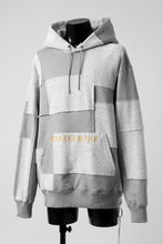 画像をギャラリービューアに読み込む, mastermind JAPAN SWEAT HOODIE / SWITCH PATCHWORK (TOP GRAY)