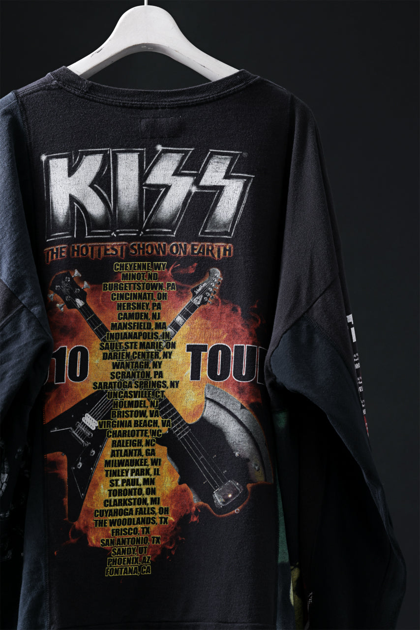 画像をギャラリービューアに読み込む, CHANGES VINTAGE REMAKE QUINTET PANEL LONG SLEEVE TEE (MULTI #P-KS)