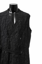 画像をギャラリービューアに読み込む, SOSNOVSKA CHECKER FRONT VEST (CHECK x BLACK)