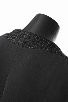 画像をギャラリービューアに読み込む, SOSNOVSKA CHECKER FRONT VEST (CHECK x BLACK)