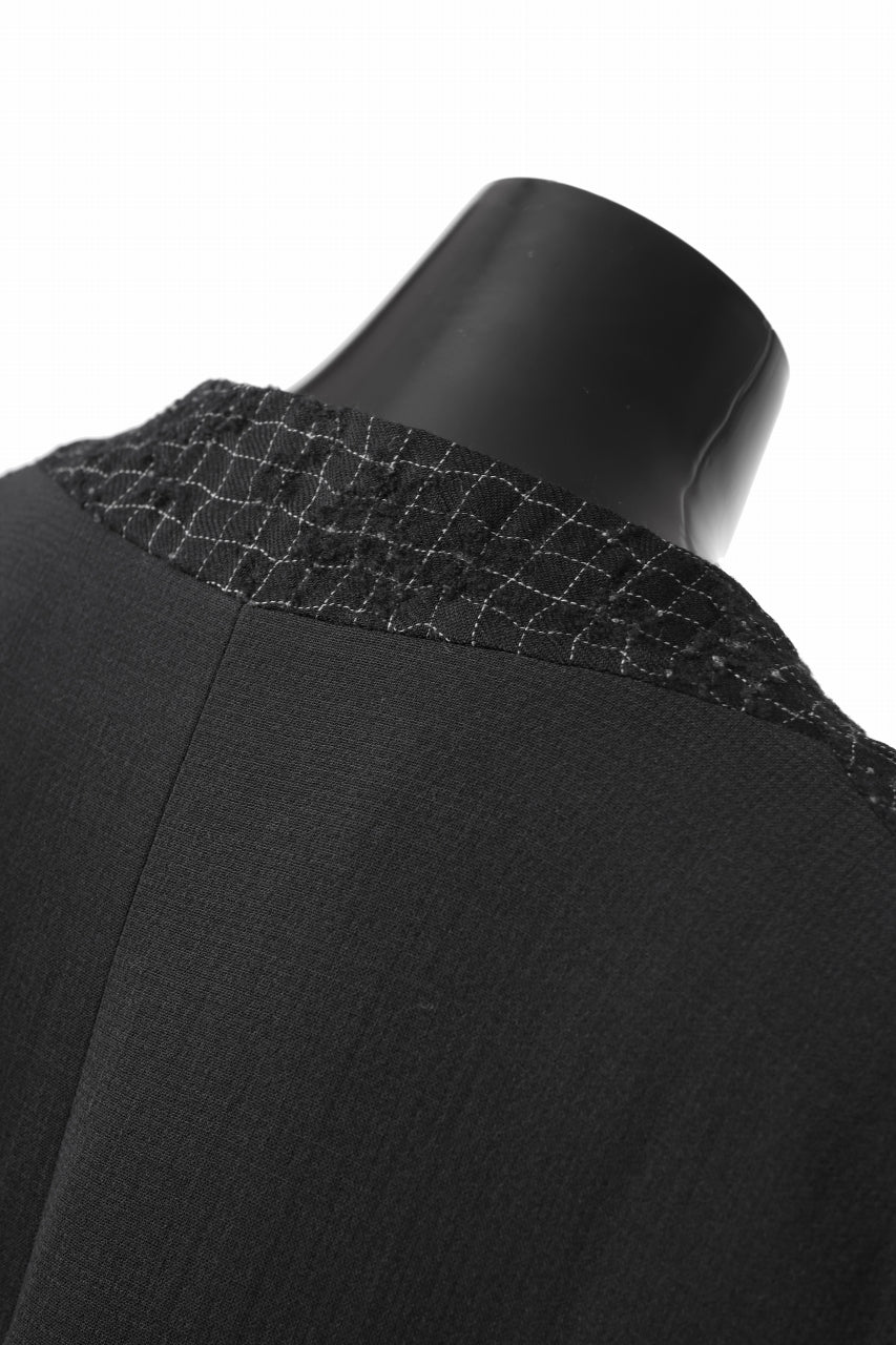 画像をギャラリービューアに読み込む, SOSNOVSKA CHECKER FRONT VEST (CHECK x BLACK)