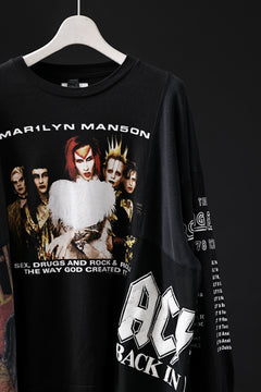 画像をギャラリービューアに読み込む, CHANGES VINTAGE REMAKE QUINTET PANEL LONG SLEEVE TEE (MULTI #R-MM)