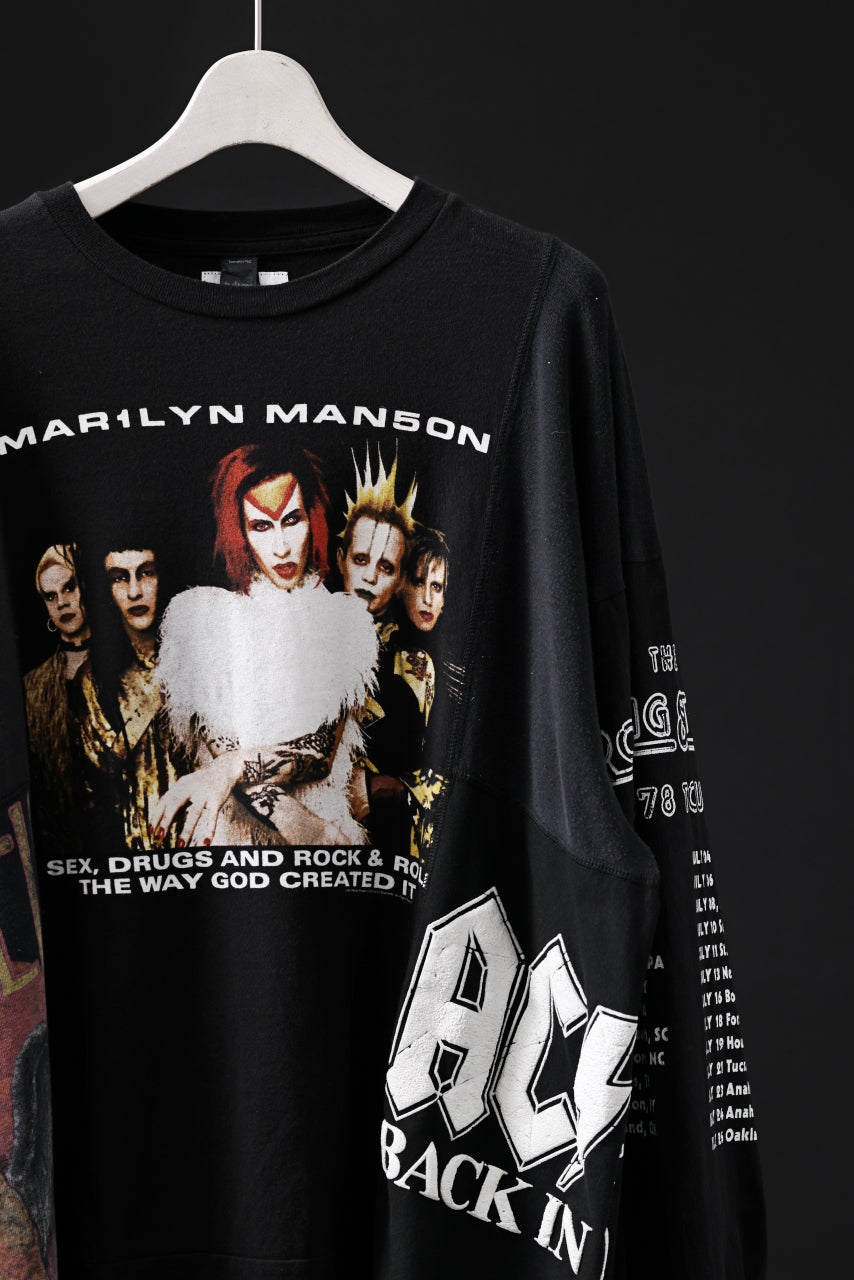 画像をギャラリービューアに読み込む, CHANGES VINTAGE REMAKE QUINTET PANEL LONG SLEEVE TEE (MULTI #R-MM)