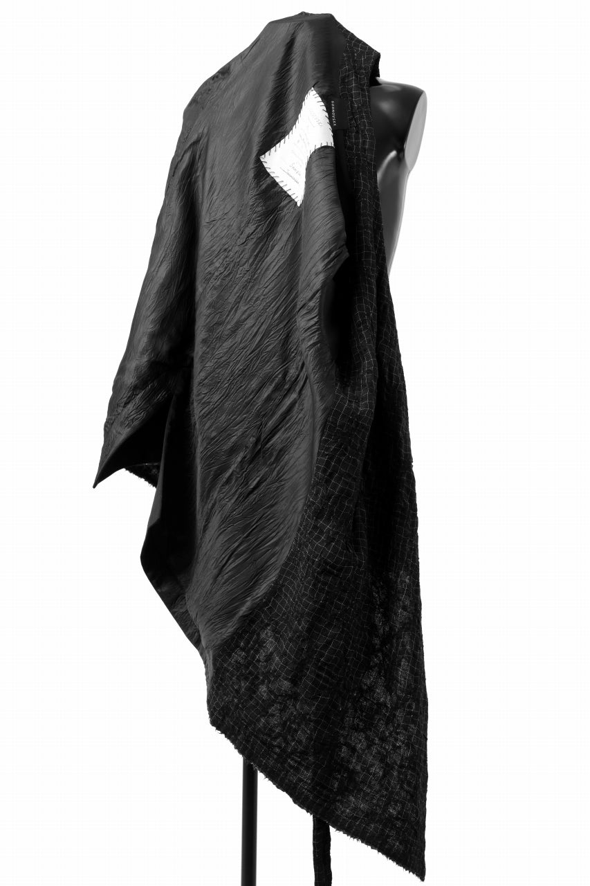 画像をギャラリービューアに読み込む, SOSNOVSKA CHECKER FRONT VEST (CHECK x BLACK)