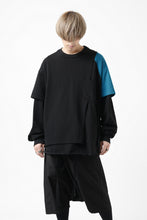 画像をギャラリービューアに読み込む, FACETASM CRAZY LAYERED LS TEE (BLACK)
