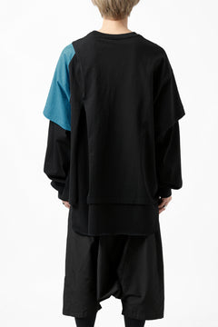 画像をギャラリービューアに読み込む, FACETASM CRAZY LAYERED LS TEE (BLACK)