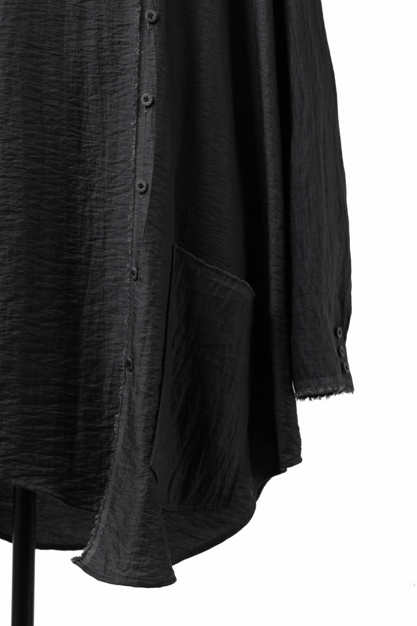 画像をギャラリービューアに読み込む, SOSNOVSKA ASYMMETRY VISION SHIRT (BLACK)