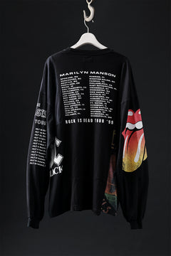 画像をギャラリービューアに読み込む, CHANGES VINTAGE REMAKE QUINTET PANEL LONG SLEEVE TEE (MULTI #R-MM)