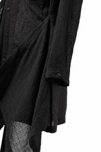 画像をギャラリービューアに読み込む, SOSNOVSKA SAGGING FRONT SHIRT (BLACK)
