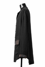 画像をギャラリービューアに読み込む, SOSNOVSKA CRAWLED OUT LINING BLAZER (BLACK)