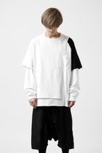 画像をギャラリービューアに読み込む, FACETASM CRAZY LAYERED LS TEE (WHITE)