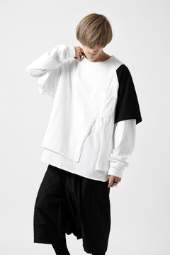 画像をギャラリービューアに読み込む, FACETASM CRAZY LAYERED LS TEE (WHITE)