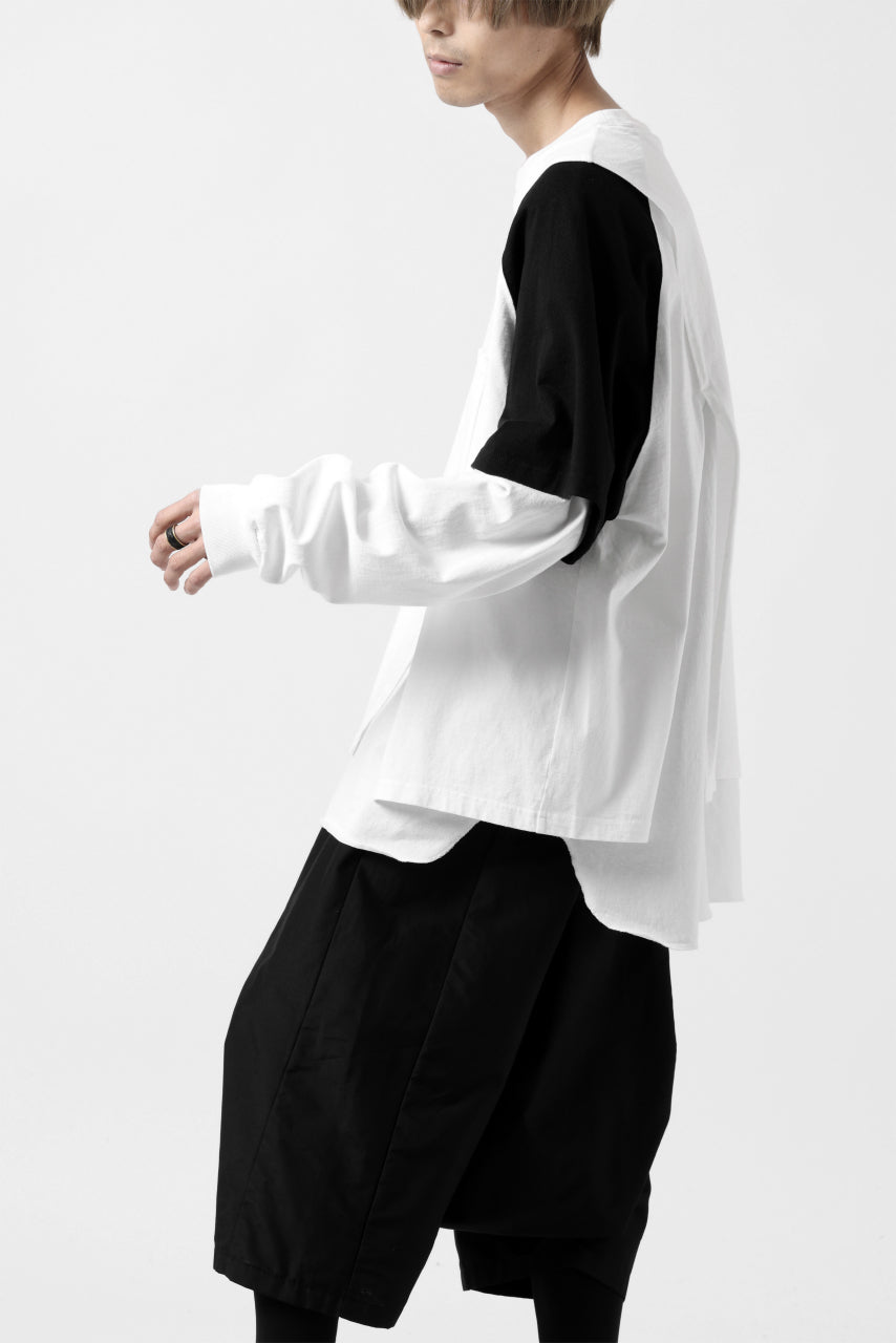 画像をギャラリービューアに読み込む, FACETASM CRAZY LAYERED LS TEE (WHITE)