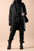 画像をギャラリービューアに読み込む, m.a+ diagonal pocket medium fit coat / C256/CWST (BLACK/WHITE)