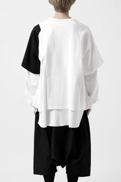 画像をギャラリービューアに読み込む, FACETASM CRAZY LAYERED LS TEE (WHITE)