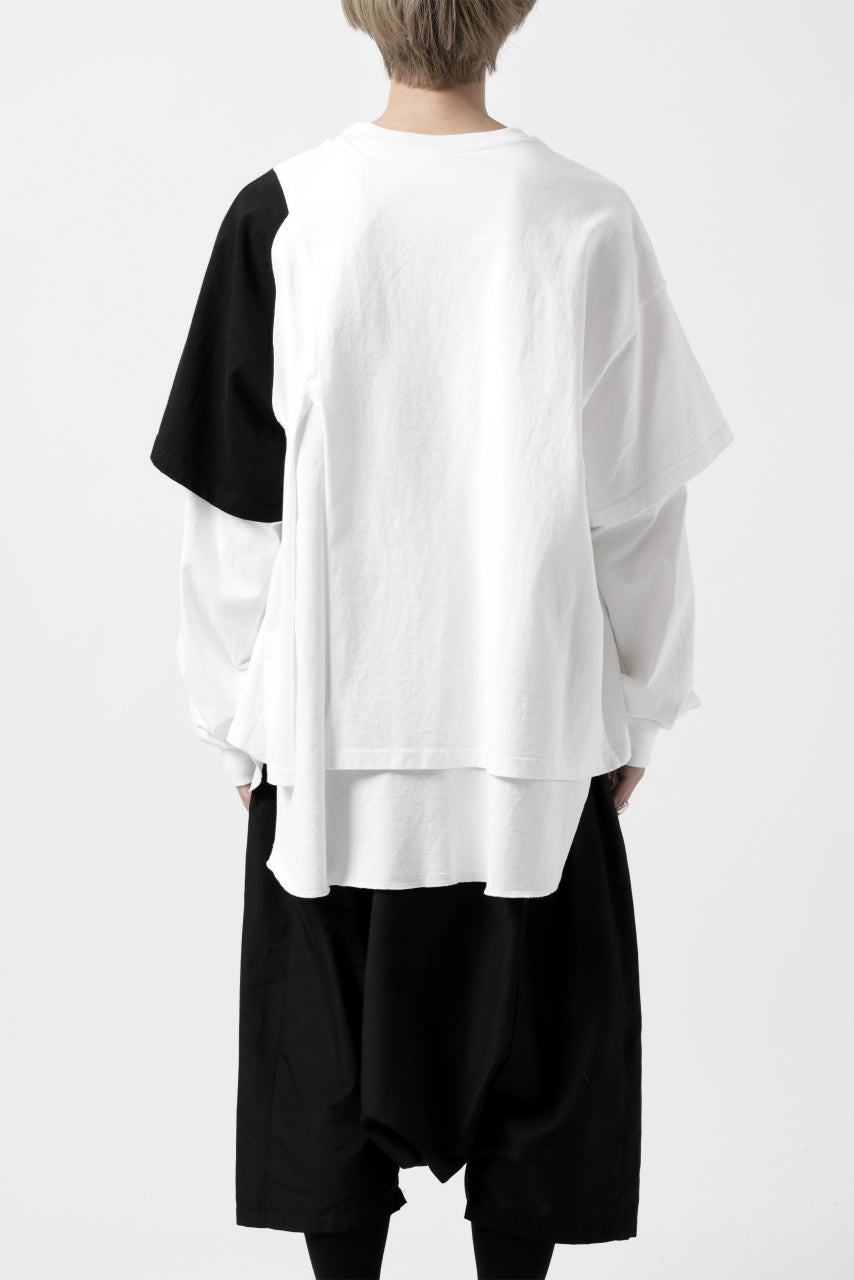 画像をギャラリービューアに読み込む, FACETASM CRAZY LAYERED LS TEE (WHITE)