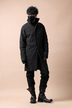画像をギャラリービューアに読み込む, m.a+ diagonal pocket medium fit coat / C256/CWST (BLACK/WHITE)