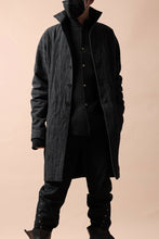 画像をギャラリービューアに読み込む, m.a+ diagonal pocket medium fit coat / C256/CWST (BLACK/WHITE)