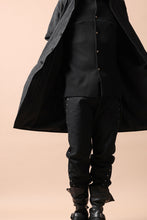 画像をギャラリービューアに読み込む, m.a+ diagonal pocket medium fit coat / C256/CWST (BLACK/WHITE)