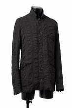 画像をギャラリービューアに読み込む, SOSNOVSKA SQUEEZED STRIPE JACKET (BLACK)