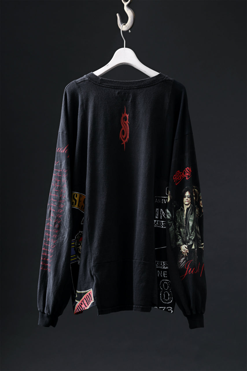 画像をギャラリービューアに読み込む, CHANGES VINTAGE REMAKE QUINTET PANEL LONG SLEEVE TEE (MULTI #W-SK2)