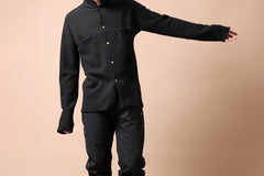 画像をギャラリービューアに読み込む, m.a+ one piece med fit shirt / H250DB/JWM (BLACK)