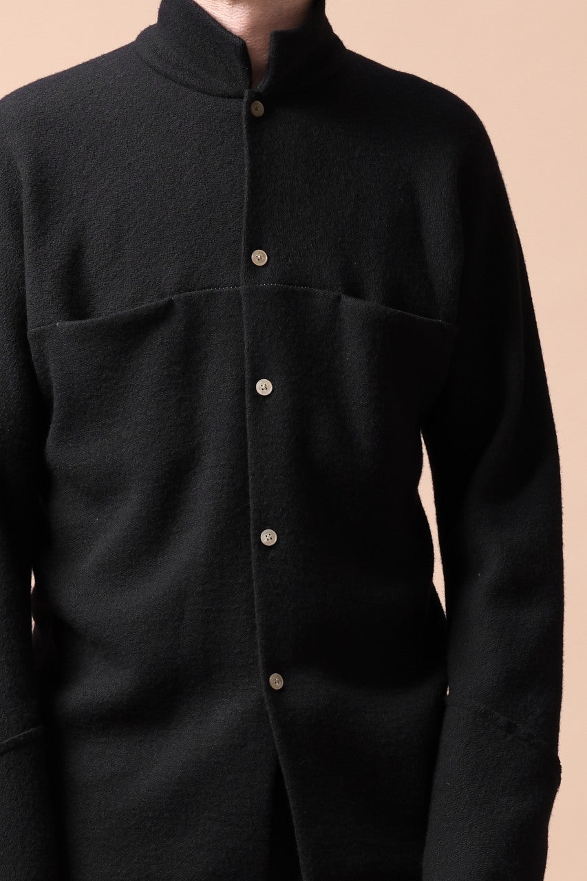 画像をギャラリービューアに読み込む, m.a+ one piece med fit shirt / H250DB/JWM (BLACK)